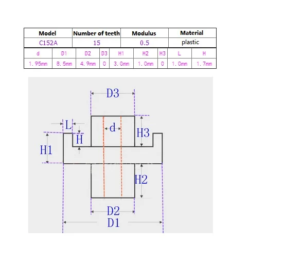 10 шт. пластиковая мини корона K068B C152A модель шестерен DIY игрушки детали робота
