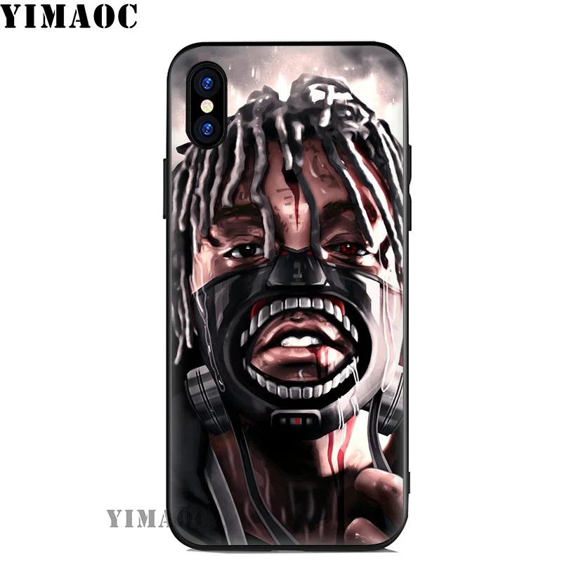 Мягкий силиконовый чехол YIMAOC Juice WRLD 999 для iPhone 11 Pro Xr Xs Max X или 10 8 7 6 6S Plus 5 5S SE |