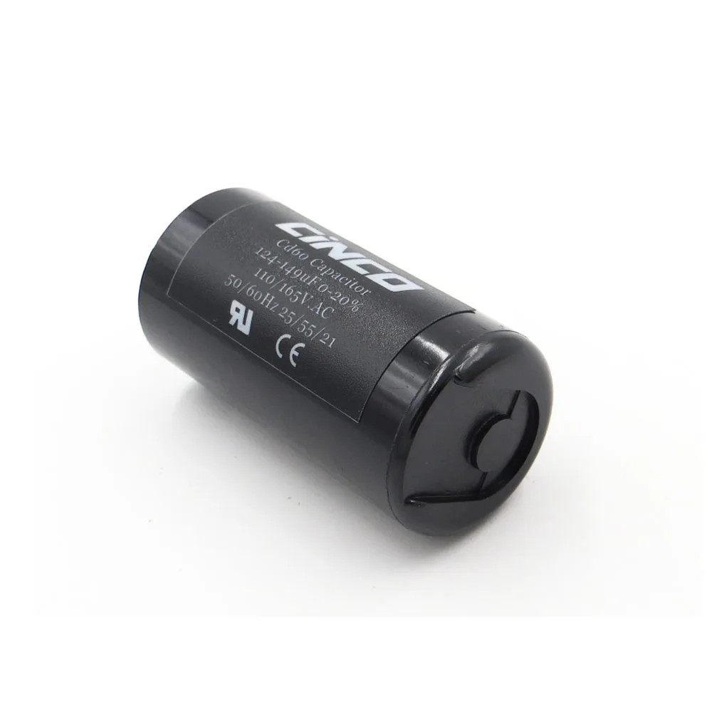 CD60 двигатель старт конденсаторы запуск 124 149 мкФ 110V 125V 165V mfd uF mf компрессор HVAC