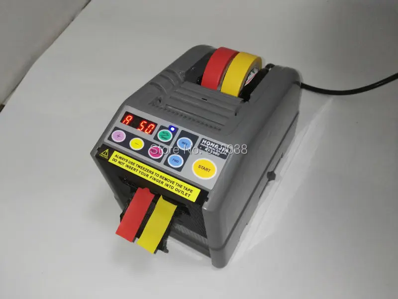 

RT7000 automatic tape dispenser, 6-60mm wide tape 5-999mm length 100-240V