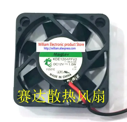 Original KDE1204PFV2 DC12V 1.0W 40*40*10MM 4CM cooling fan FONSONING | Компьютеры и офис