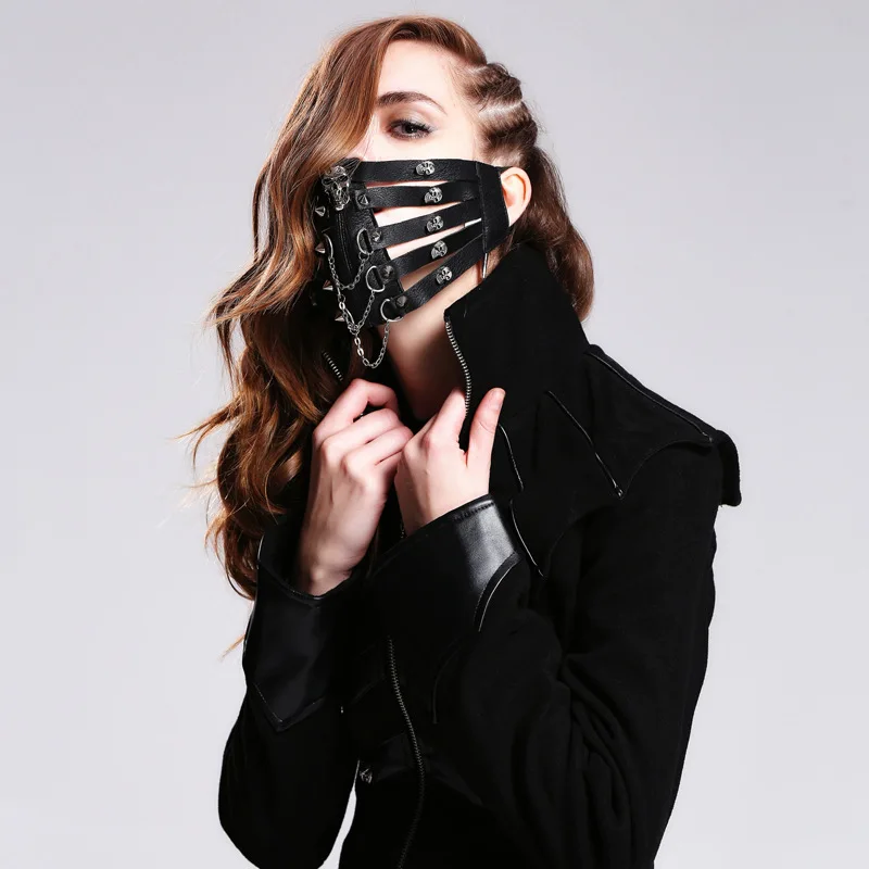 Маска Steam в стиле панк для мужчин и женщин косплей Трехмерная маска верховой езды