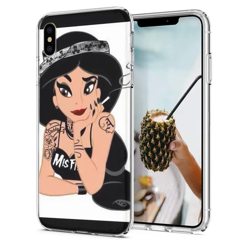 Soft Phone Case For iPhone X XS XR Covers TPU Colorful Princess Mickey Minnie Pattern Fundas iPhone6 7 Max E091 |