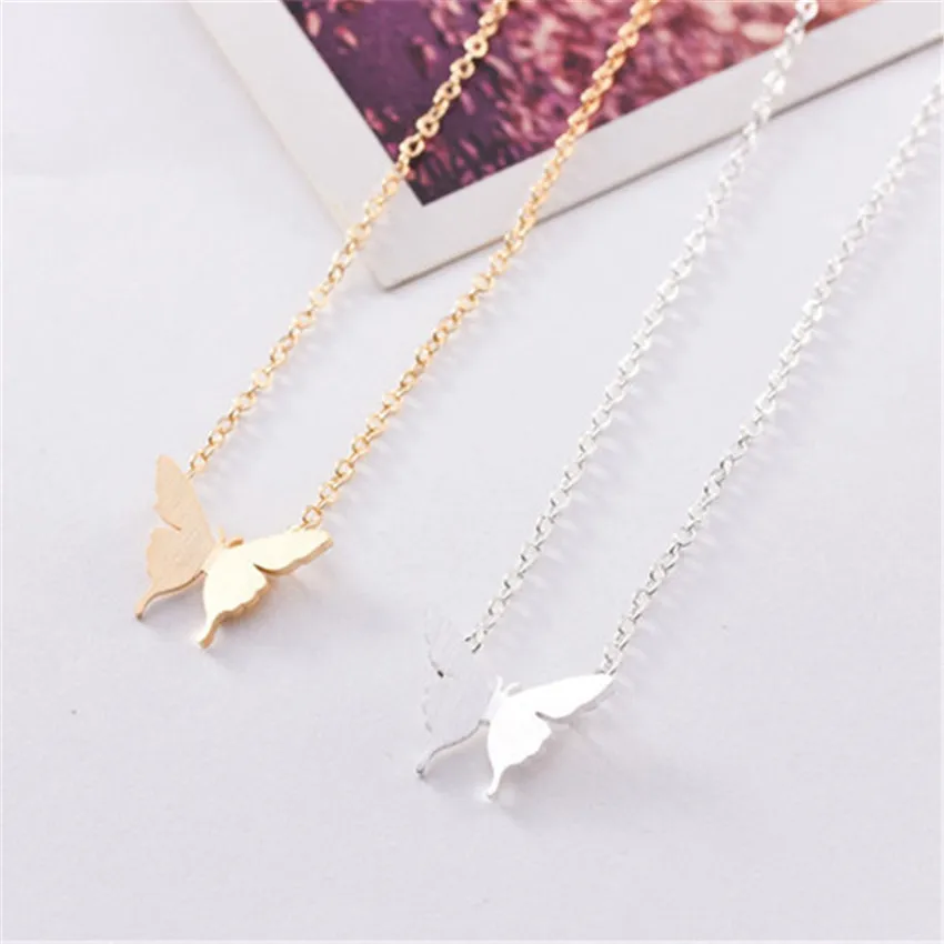 Оптовая продажа 10 шт. минималистичное ожерелье с подвеской в виде Золотой