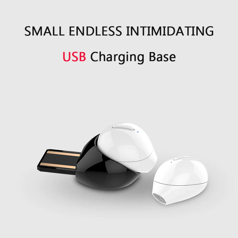 Беспроводная bluetooth гарнитура Автомобильная Bluetooth USB Магнитная Зарядка Мини