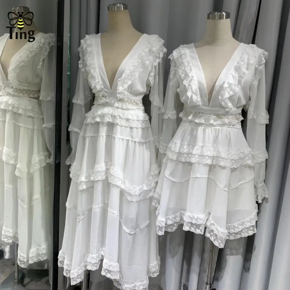 Летнее платье-миди Tingfly дизайнерское подиумное платье с вырезом открытой спиной