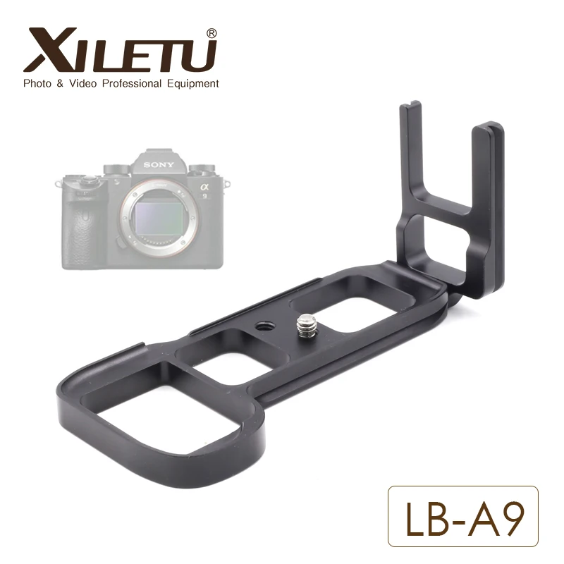 

XILETU LB-A9 Профессиональный l-образный штатив для камеры с шаровой головкой и быстроразъемной пластиной для Sony A9 a9