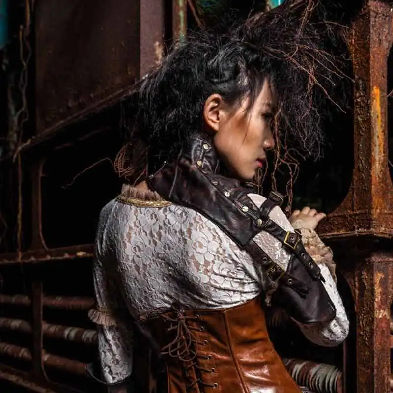 Коричневый ремень с заклепками обогреватель для рукоятки корсеты и бюстье в