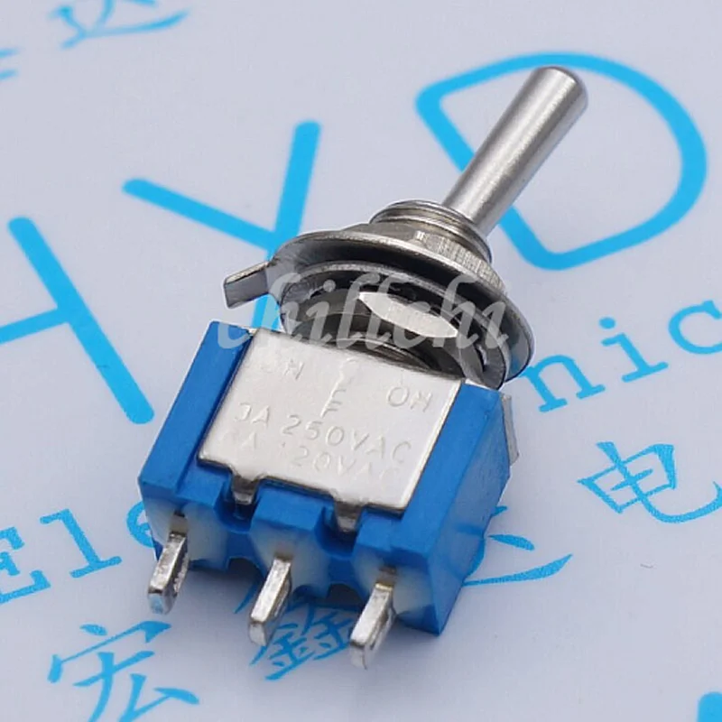 

30PCS / MTS-103 toggle switch 103 single button switch three three 6A/125V 3A/250V