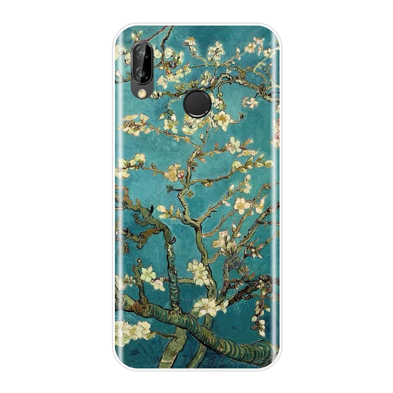 Чехол для телефона Van Gogh Huawei P20 Lite Pro P9 P10 Plus P Smart силиконовая задняя крышка P7 P8 Mini 2017