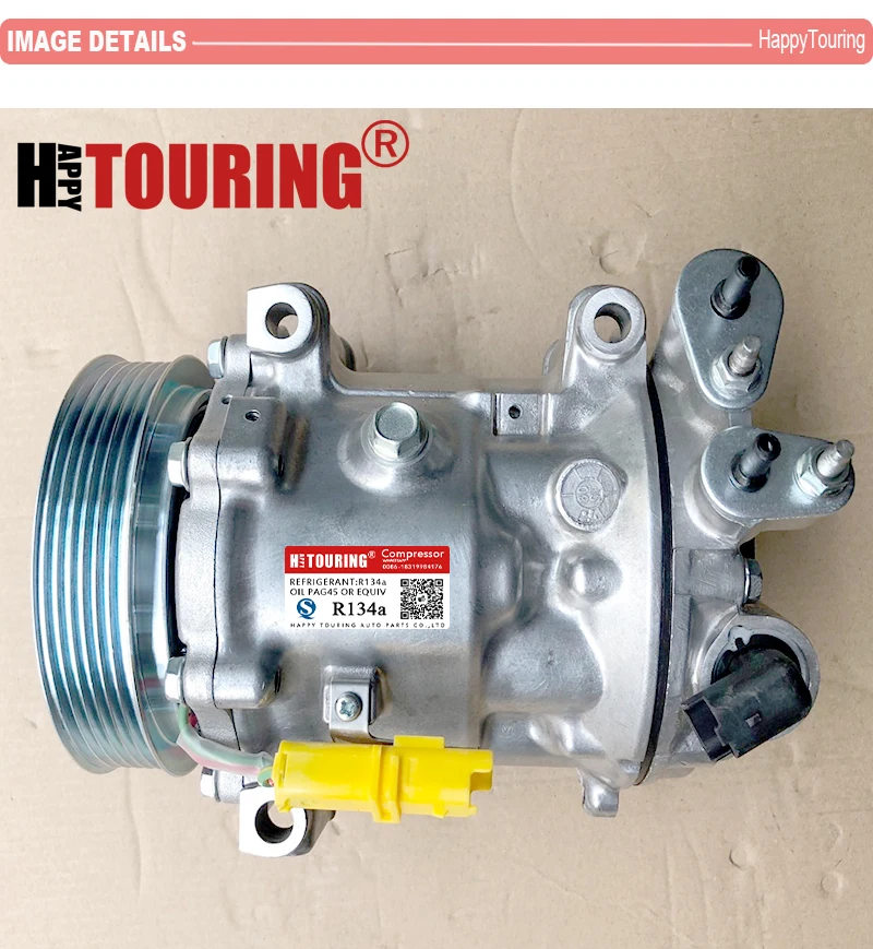 SD7C16 A/C компрессор для peugeot 407 607 CITROEN C5 C4 9663315480 9670022180 9656572680 9648138680 550806 6453RH 6453XA 6453RG