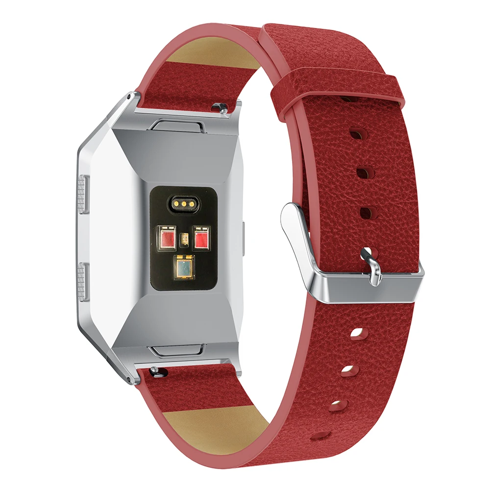 5 видов цветов ремешок для часов Ремешок Для Fitbit ионной аксессуар замена Классический Браслет Кожаный ремешок регулируемый ремешок запястье