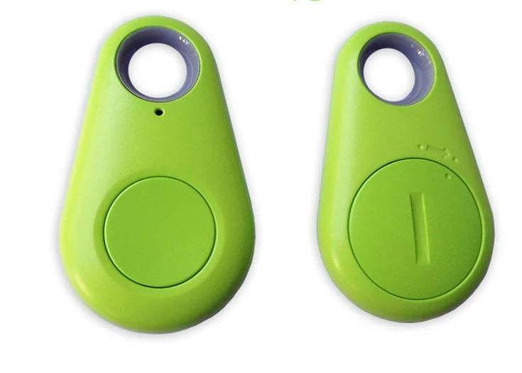 green Pet умные gps трекер мини функция "антипотеря Водонепроницаемый локатор Bluetooth Tracer для домашних животных собак и кошек, с рисунком машинки, кошелек для ключей воротник аксессуары - Цвет: green