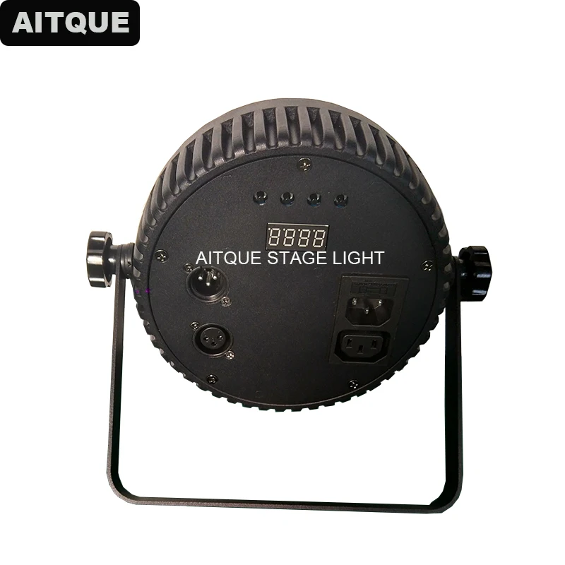 10pcs/lot Wedding disco light Cheap mini par slim rgbw spotlight 12x8w led can uplight | Stage Lighting Effect