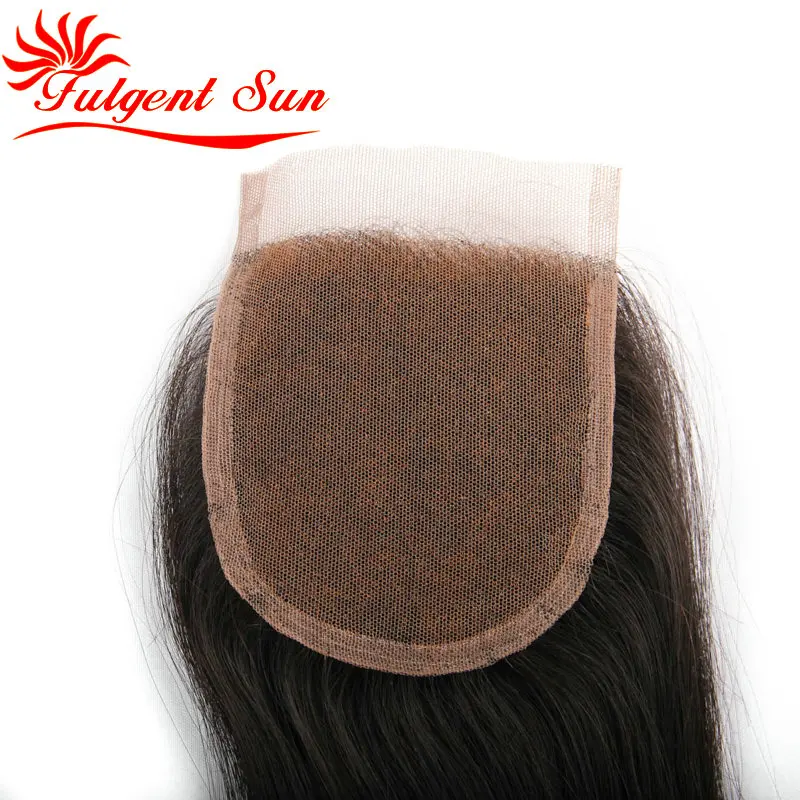 Бразильский девственные волосы с закрытием 3 связки бразильские прямые девы