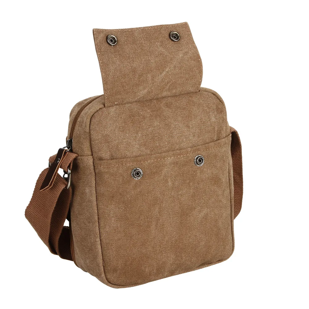 Прямая поставка Для Мужчин's Винтаж холст сумка для ноутбука молния HASP Дизайн