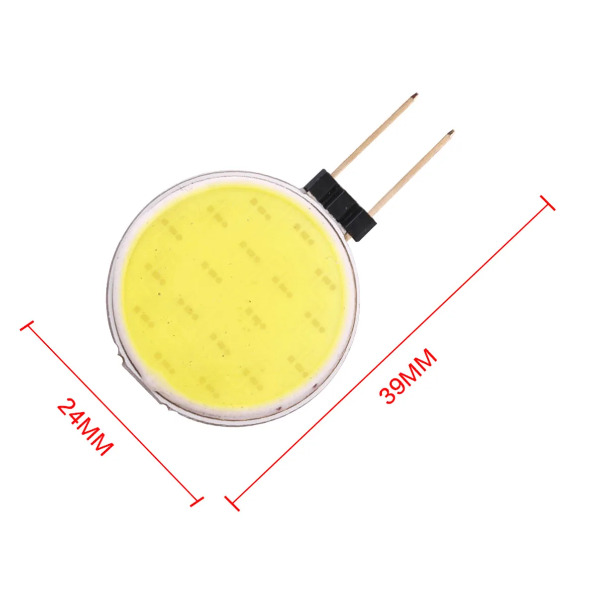 Комплект из 5 автомобильных фар 18 SMD G4 круглые декоративные лампы высокой яркости