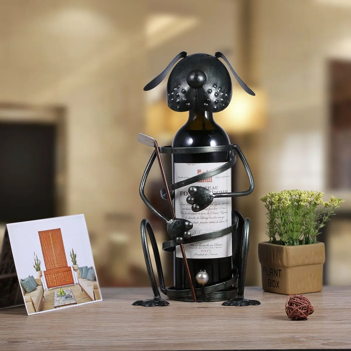 Подставка для вина Tooarts Puppy статуэтки современные винные держатели с животными