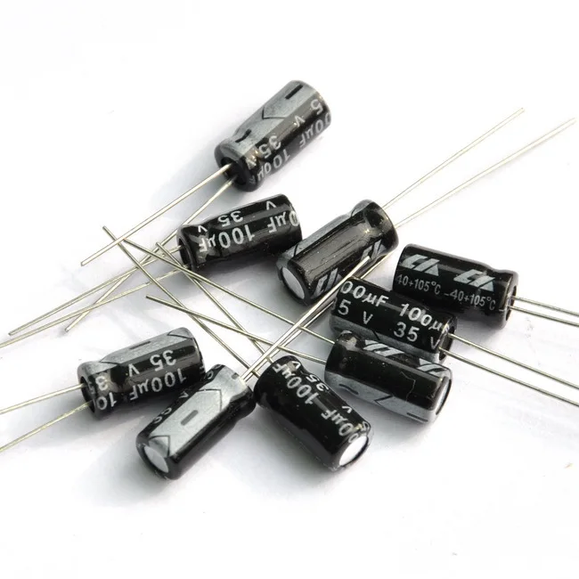 

( 50 pcs/lot ) 100uF 35V Aluminum Electrolytic Capacitor Radial