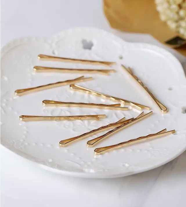 Женские Винтажные заколки для волос золотые парикмахерские зажимы DIY аксессуары