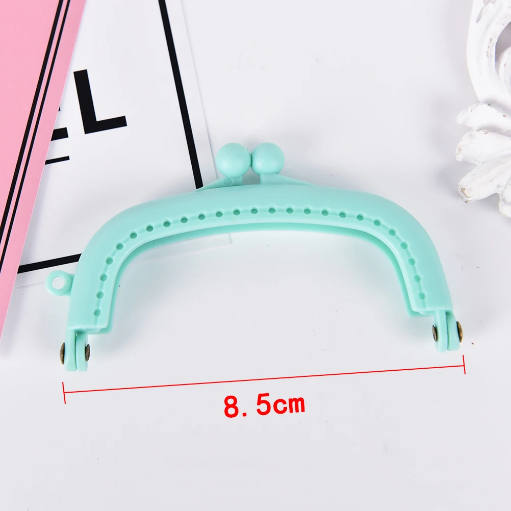 

10Colors Purse Frame Handle for Clutch Bag Handbag Accessories Making Kiss Clasp Lock For Bags Parts 1PCS