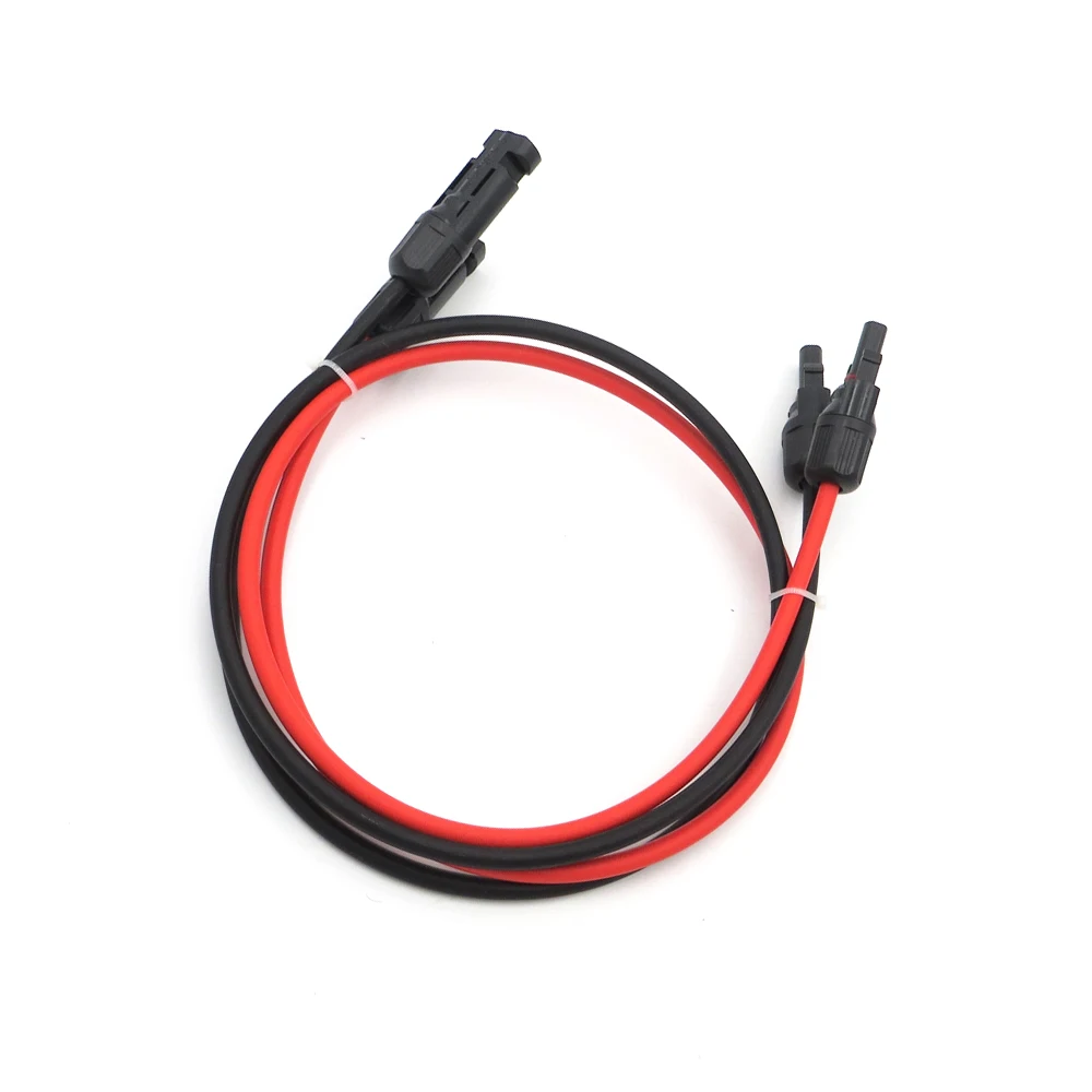 1 пара X 10 м 5 3 2 6 мм2 10AWG PV коннектор удлинитель подключение ветви черный