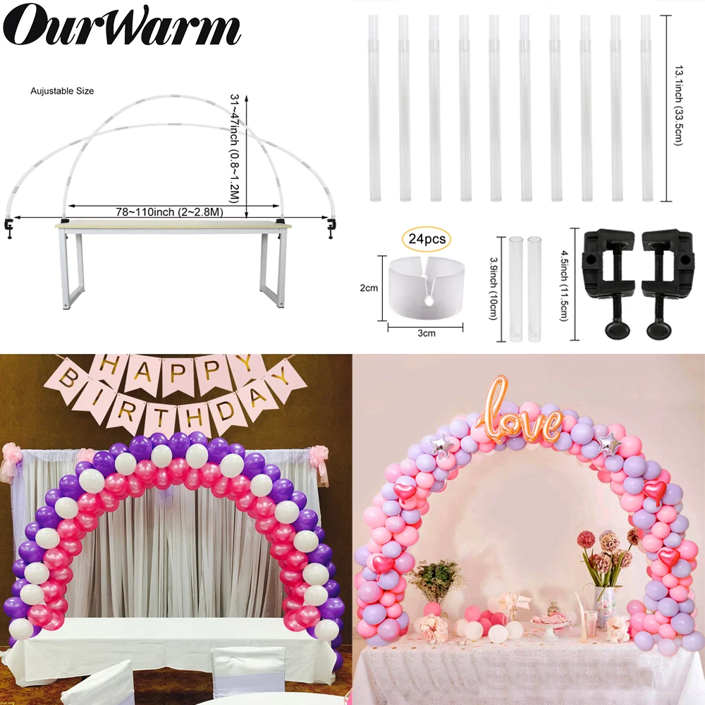 OurWarm DIY свадебный стол Шар АРКА фон для дня рождения пользу шар колонна Подставка
