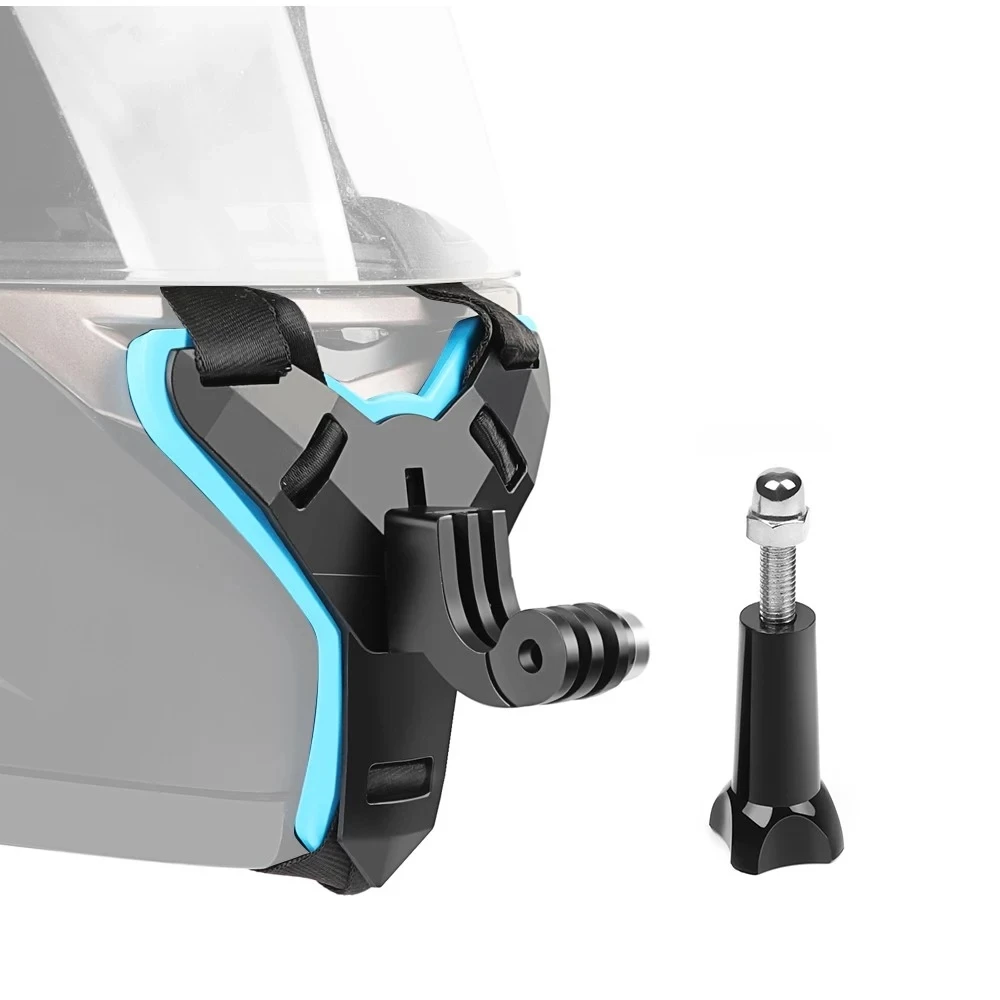 Мотоциклетный Полнолицевой шлем с креплением на подбородок для GoPro Hero 7 6 5 4 3 Session Yi