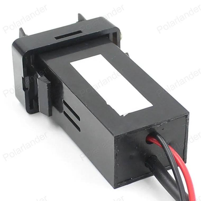 Автомобильное зарядное устройство с аудиовходом для Mitsubishi 12 В USB интерфейс