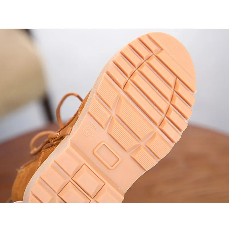 Детские Ботинки Martin детская обувь осень и зима новая Корейская версия британских