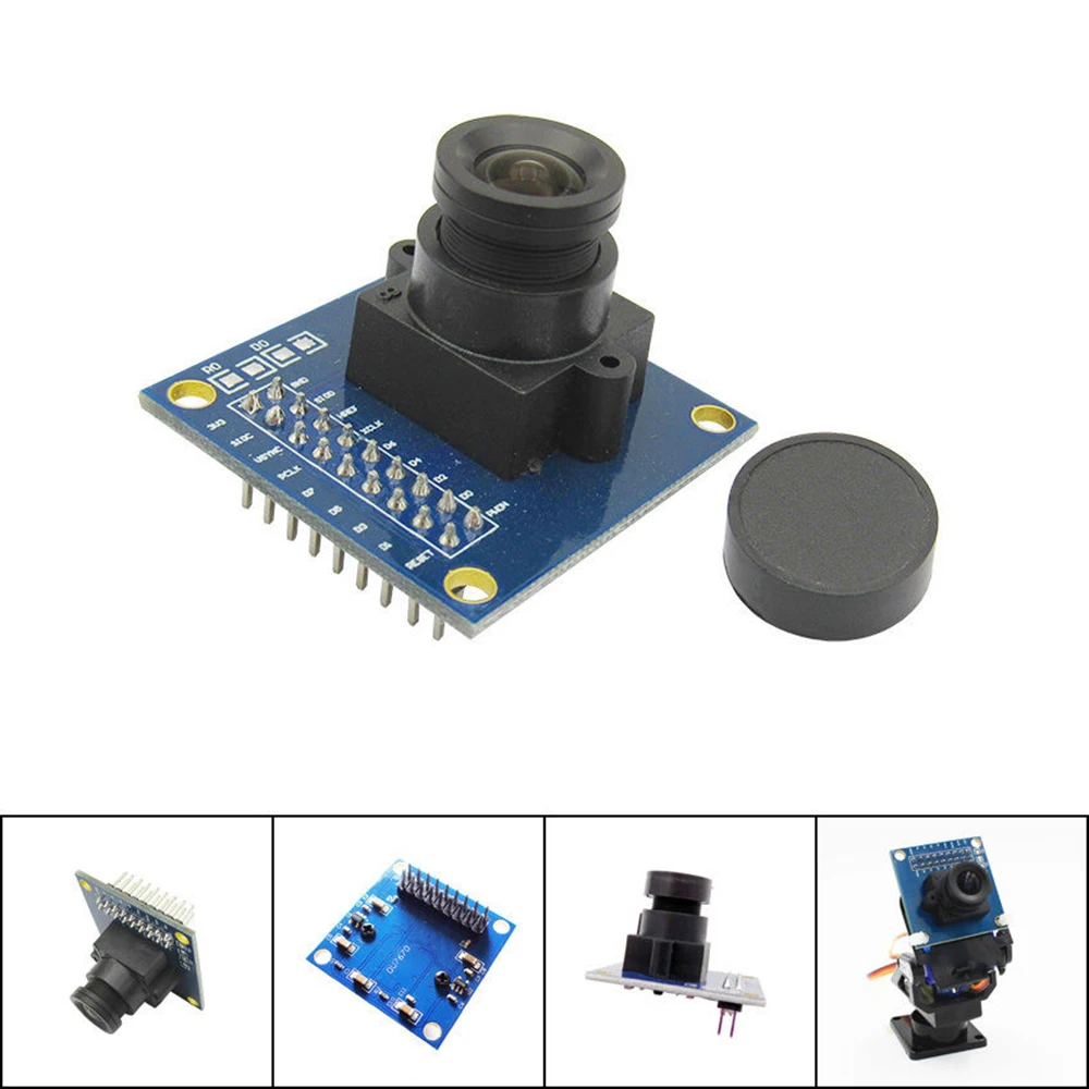 Новый Для VGA OV7670 CMOS модуль камеры Объектив 640X480 SCCB W/I2C интерфейс для модуля
