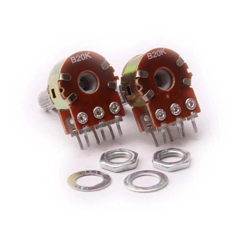 Glyduino WH148 B20K Double link Linear Potentiometer Pot Single Joint for Arduino | Электронные компоненты и