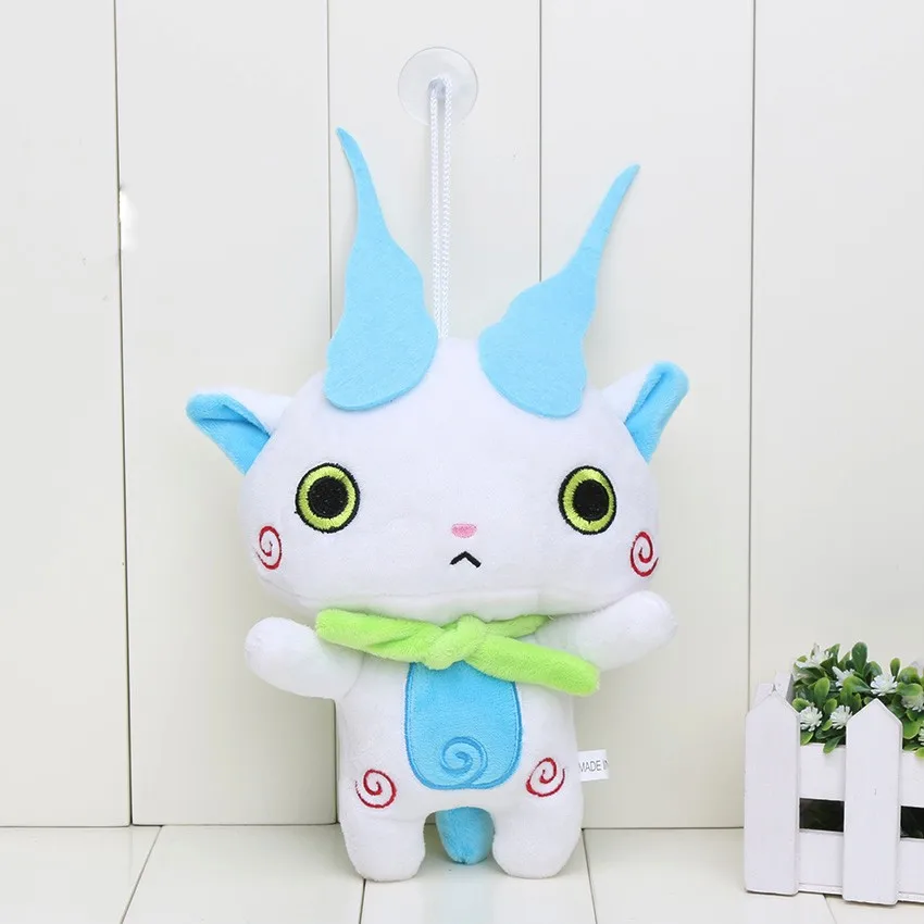 4 шт./компл. 20 см Йо-Кай Kawaii Yokai Watch кукла jibanyan Komasan и шепотом Екай плюшевые Игрушечные лошадки мягкие Куклы подарок на год