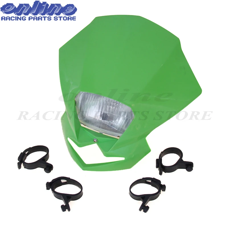 Фара головного света для мотоцикла H4 Yamaha WR 125 250 WRF DT XT TTR YZ YZF |