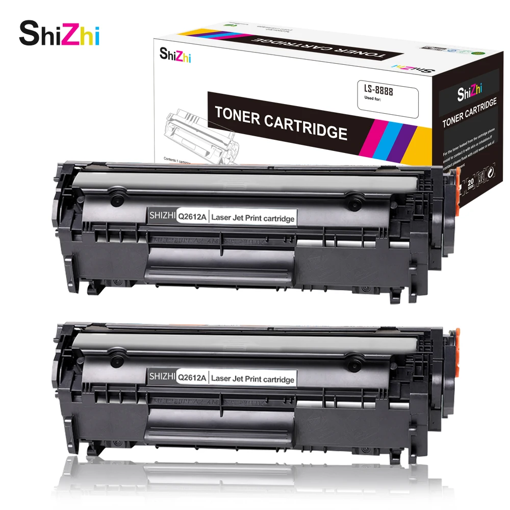 SHIZHI Q2612A Q2612 2612A 12A 2612 совместимый тонер картридж HP LaserJet LJ 1010 1012 1015 1018 1020 1022 M1005 3010 3015