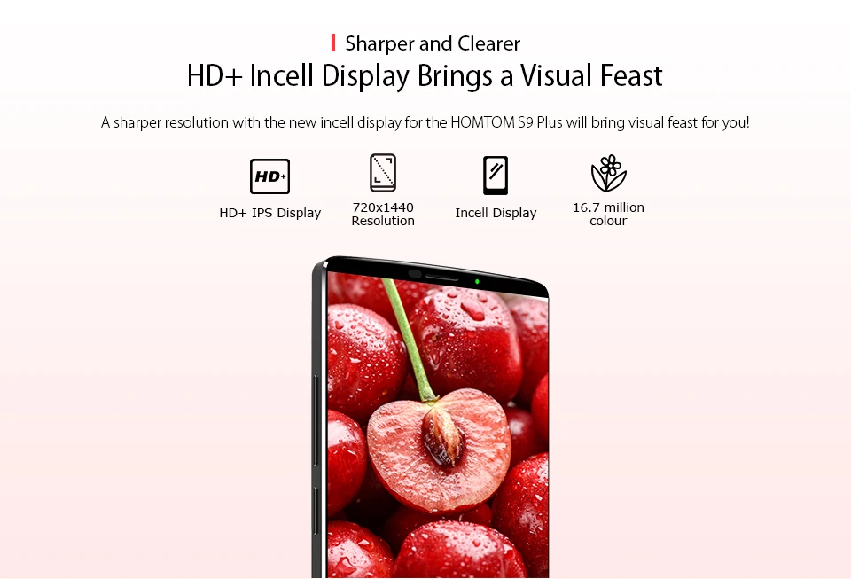 HOMTOM S9 Plus 18:9 HD+ 5,9" полный экран ультра-узкая граница смартфон MT6750T Восьмиядерный 4 Гб+ 64 Гб 4050 мАч мобильный телефон