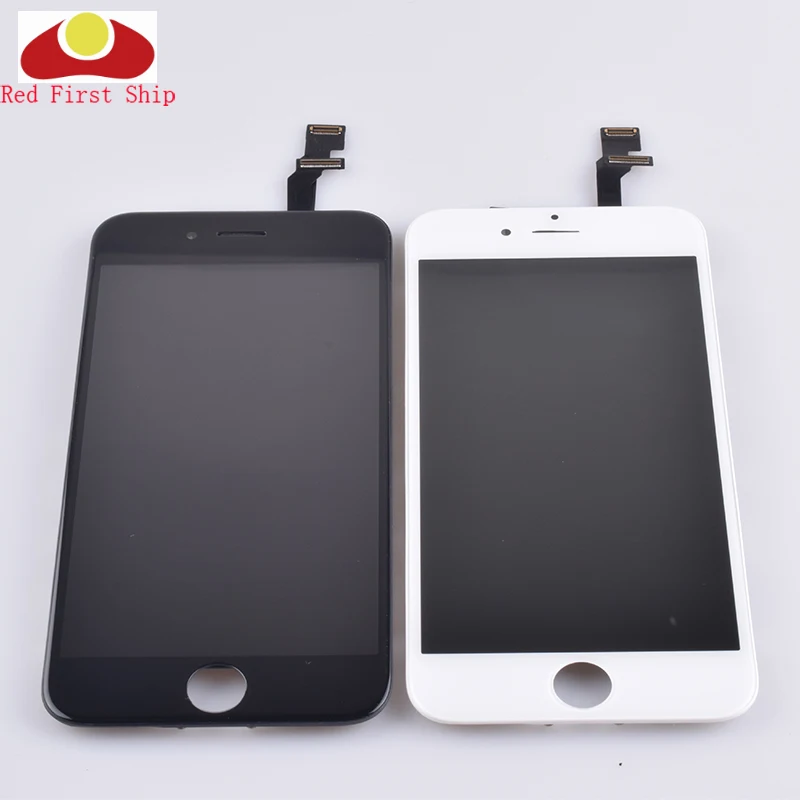 10 шт./лот для iphone 6 ЖК экран Pantalla монитор 6G дисплей сенсорный дигитайзер полный