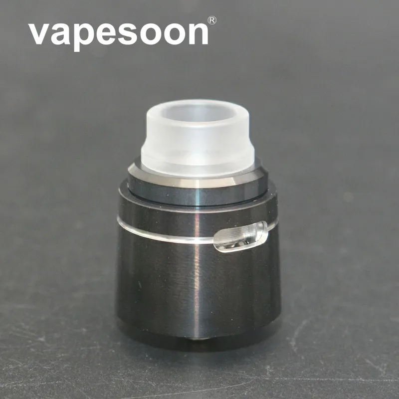 Vapesoon V24 RDA испаритель 24 мм Диаметр атомайзер с регулируемым воздушным потоком двойной катушкой RDA для Vape электронная сигарета мод VS Reload S