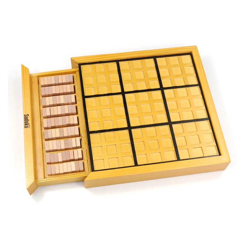 

A Kids Toy Also For Adult Logical Thinking Sudoku Puzzle A Best Educational Tool As A Hobby Gift With Quality Wood For Family