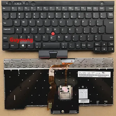 Английскую клавиатуру для lenovo ThinkPad L530 T430 T430S X230 W530 T530 T530I T430I 04X1263 04W3048 04W3123 UK UI