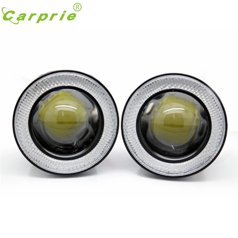 2.5 дюймовый автомобильный противотуманный фонарь COB LED проектор синий Halo Кольцо