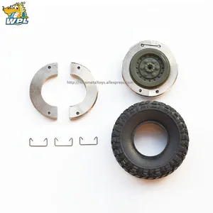 Металлическая запасная деталь WPL, оригинальный вес колеса, OP фитинг, аксессуары, счетчик веса шин, железо для B14 B16 B24 C14 C24 C34B36