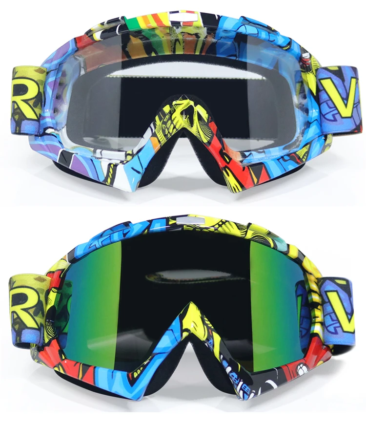Аксессуары для мотоциклов Сноуборд Лыжный для мужчин Открытый Gafas Casco Мото очки для мотокросса ветрозащитные цветные очки