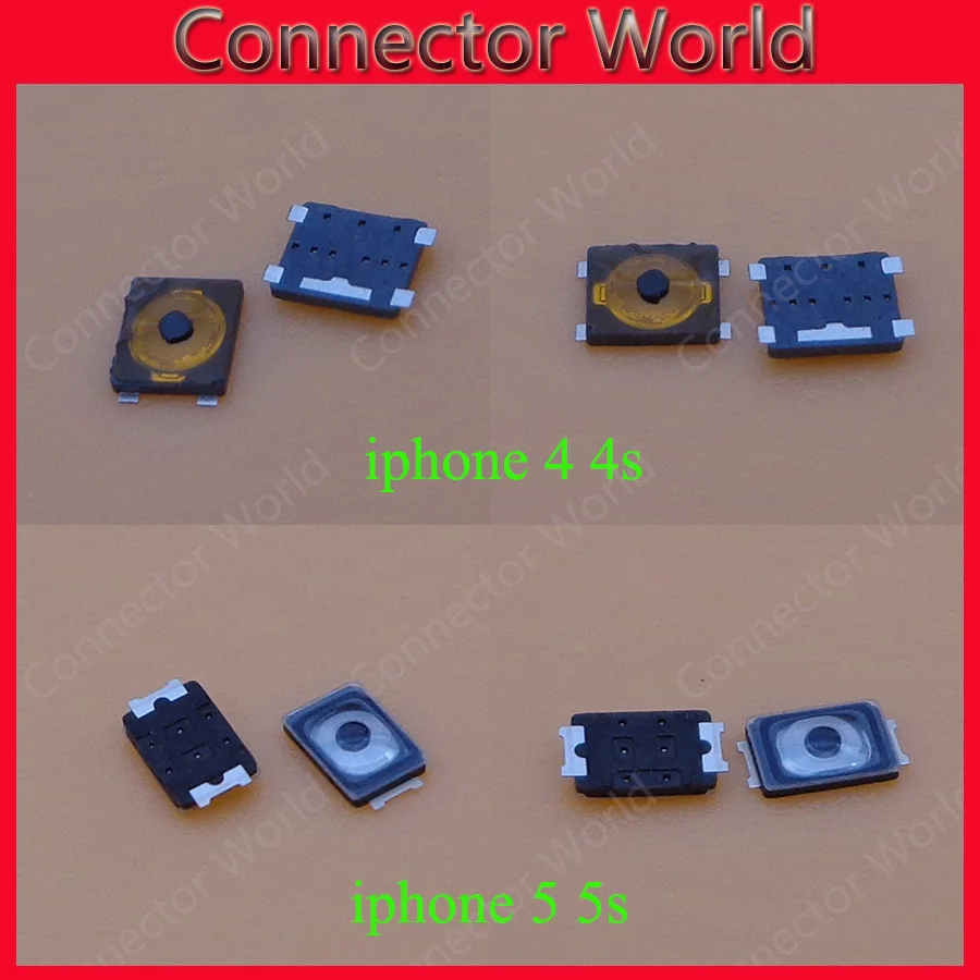 Кнопка питания верхняя внутренняя ВКЛ./ВЫКЛ. Контактная для iPhone 5 4S 4G 5C 5S 25 шт. + |