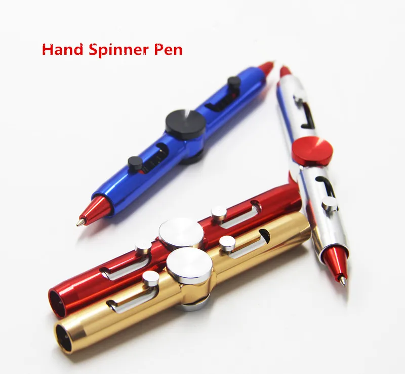 Многоцветный мышление ручка Спиннеры ручной Spinner 2 в 1 Combo EDC студент взрослых