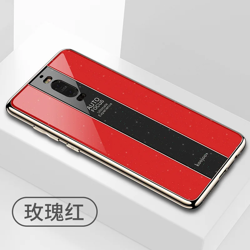 YueTuo чехол, чехол, для HuaWei mate 10 Pro mate 10 10Pro, роскошный блестящий чехол из закаленного стекла для задней панели телефона 360 чехол s