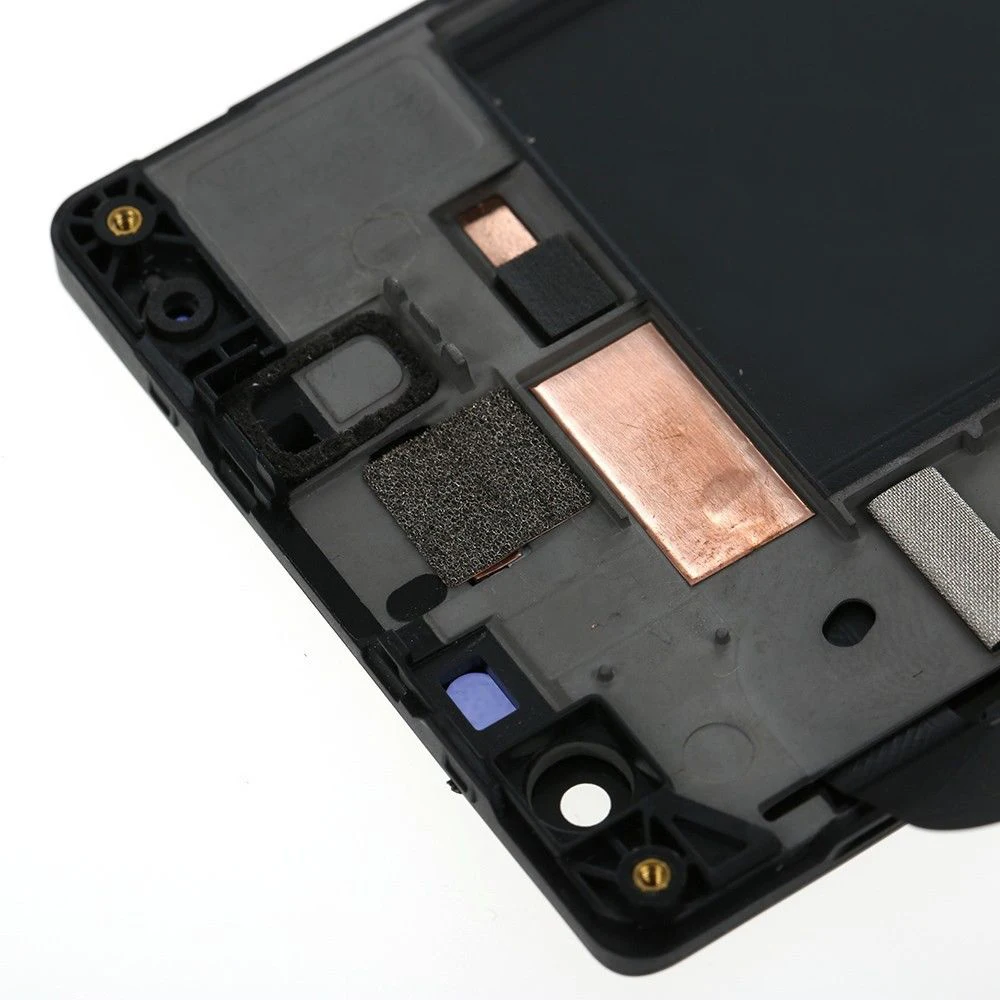 Чехол с подставкой и отделениями для карт для Nokia Lumia 730 735 RM-1038 RM-1039 RM-1040 ЖК-дисплей Дисплей+ кодирующий преобразователь сенсорного экрана в сборе+ рамка Запчасти для авто