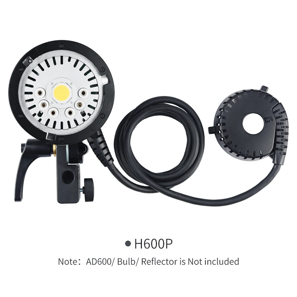 В наличии Godox H600P головка вспышки Bowens крепление от ручной удлинитель для WITSTRO AD600Pro