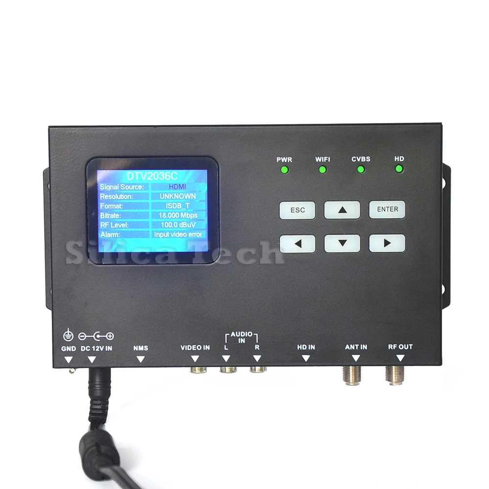 Оригинальный SOUKA SKD2036C ISDB T модулятор 1080P HD AV/ HDMI 1 маршрут панель ethernet WI FI