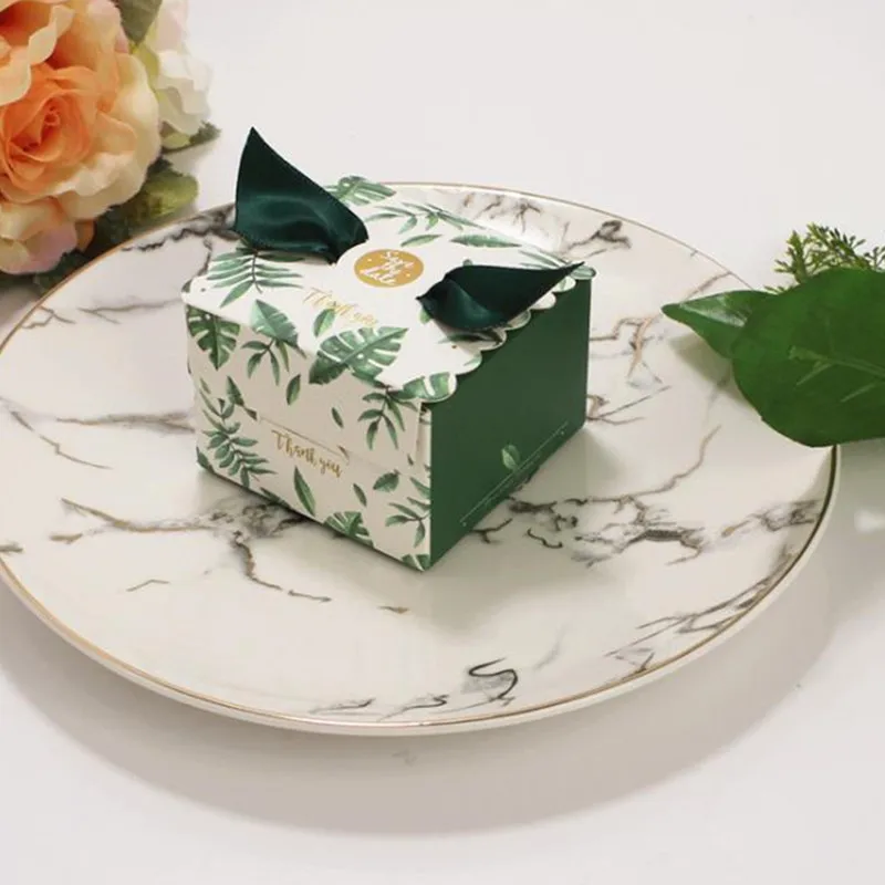 Четыре коробки для конфет Свадебная подарочная коробка ручной работы